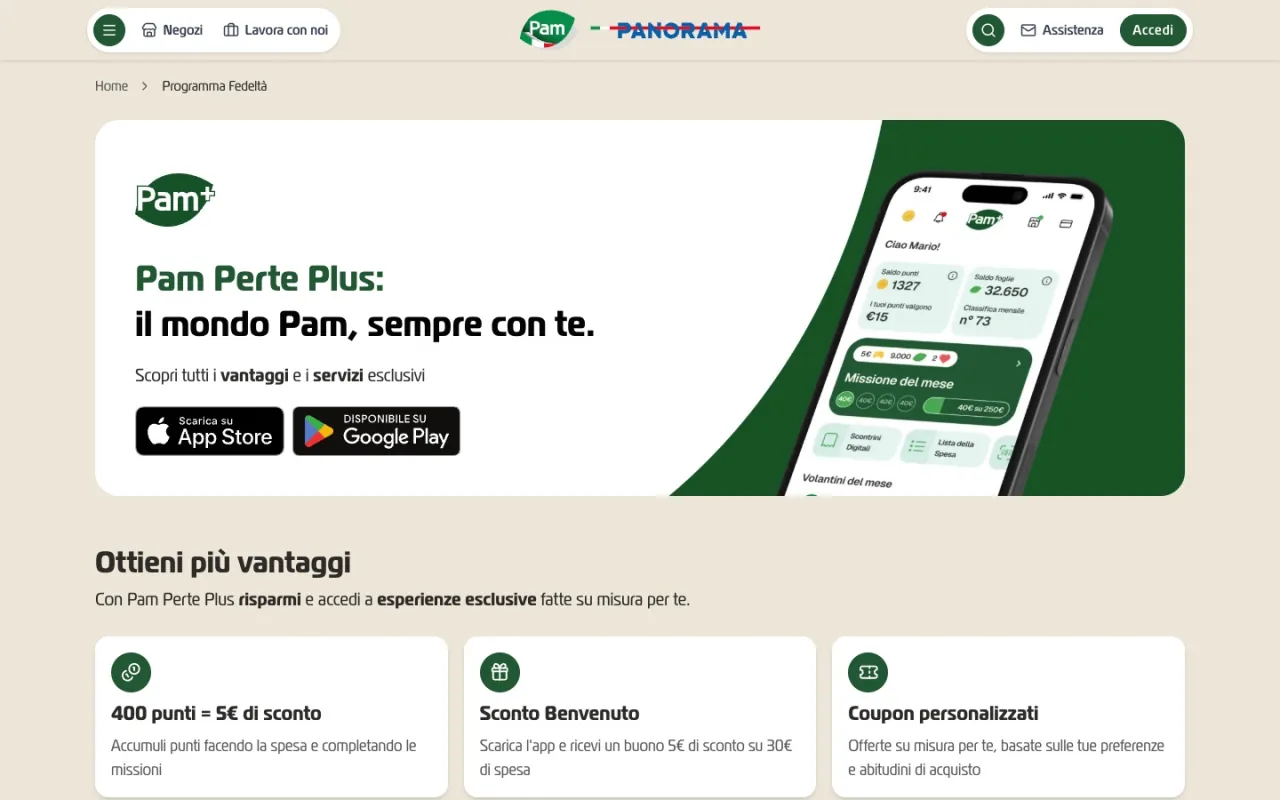 The Pam Perte Plus app